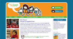 Desktop Screenshot of langokidsirvine.com
